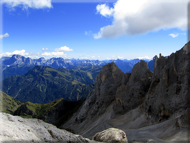 foto Passo Valles, Cima Mulaz, Passo Rolle